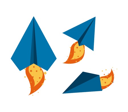 start up  graphic design , vector illustrationのイラスト素材