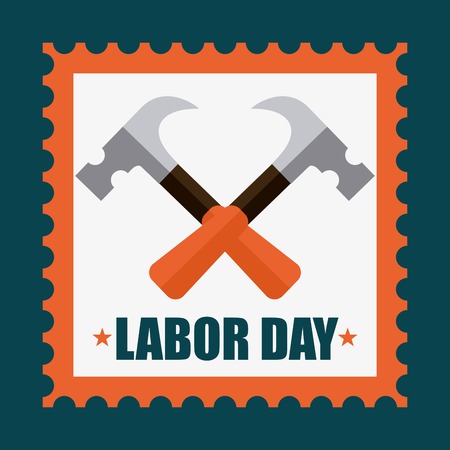 labor day graphic design , vector illustrationのイラスト素材