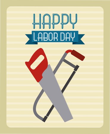 labor day graphic design , vector illustrationのイラスト素材