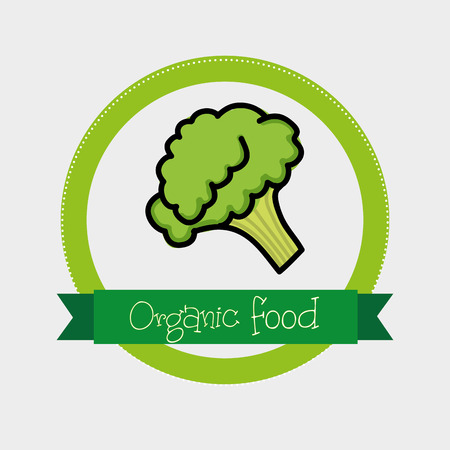 organic food graphic design , vector illustrationのイラスト素材