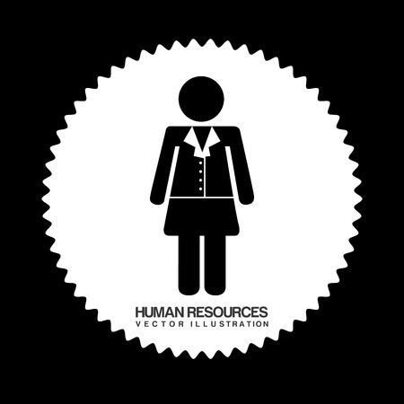human resources graphic design , vector illustrationのイラスト素材