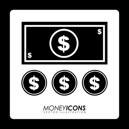 money graphic design , vector illustrationのイラスト素材