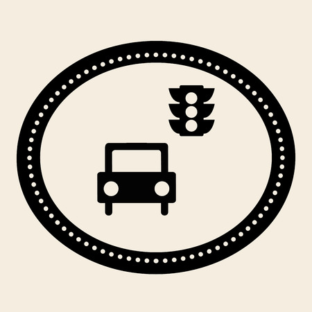 semaphore graphic design , vector illustrationのイラスト素材