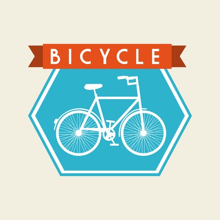 bicycle graphic design , vector illustrationのイラスト素材