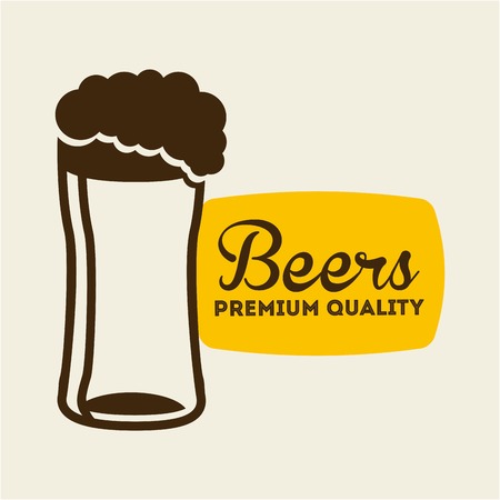 beer graphic design , vector illustrationのイラスト素材