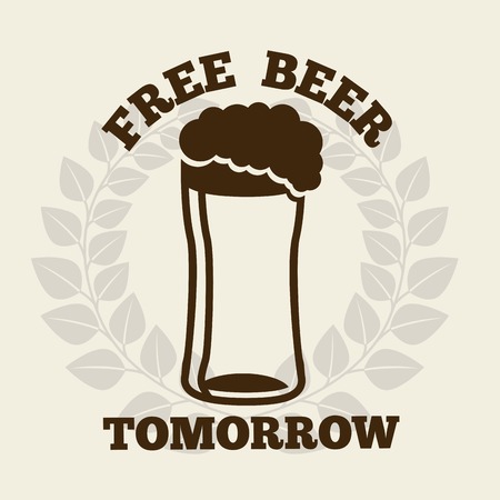 beer graphic design , vector illustrationのイラスト素材
