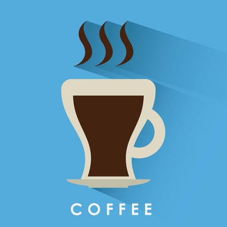 coffee graphic design , vector illustrationのイラスト素材