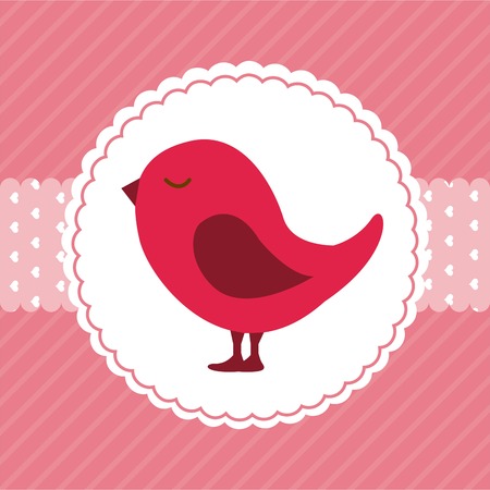 bird graphic design , vector illustrationのイラスト素材