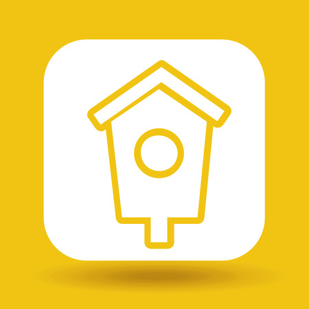 housebird graphic design , vector illustrationのイラスト素材