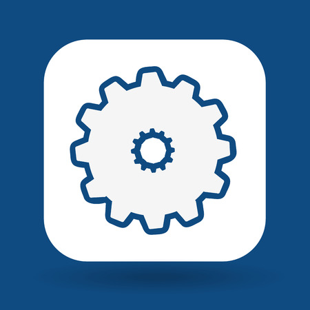 gear graphic design , vector illustrationのイラスト素材