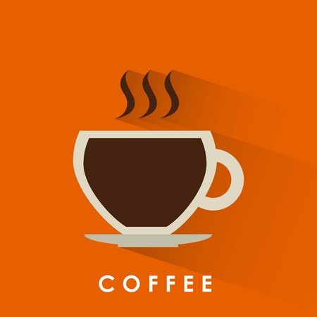 coffee graphic design , vector illustrationのイラスト素材
