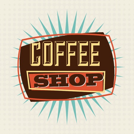 coffee graphic design , vector illustrationのイラスト素材