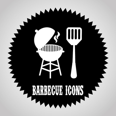 barbecue graphic design , vector illustrationのイラスト素材