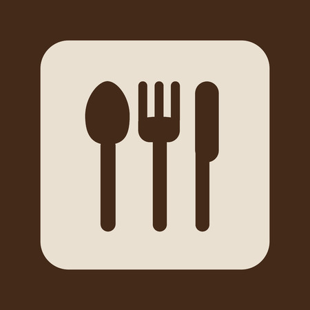 cutlery graphic design , vector illustrationのイラスト素材