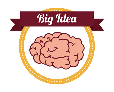 idea graphic design , vector illustrationのイラスト素材