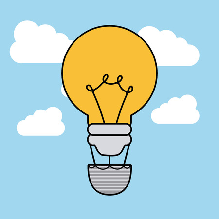 idea graphic design , vector illustrationのイラスト素材