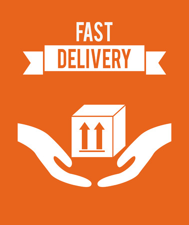 delivery graphic design , vector illustrationのイラスト素材