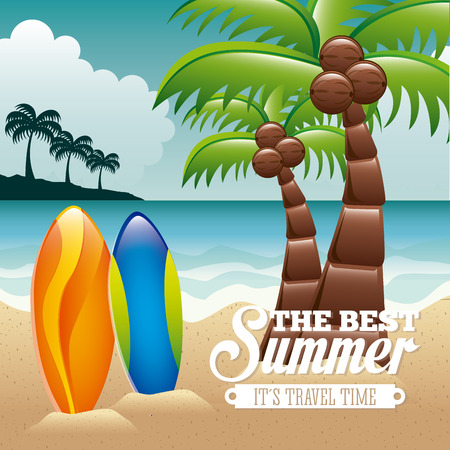 surf graphic design , vector illustrationのイラスト素材