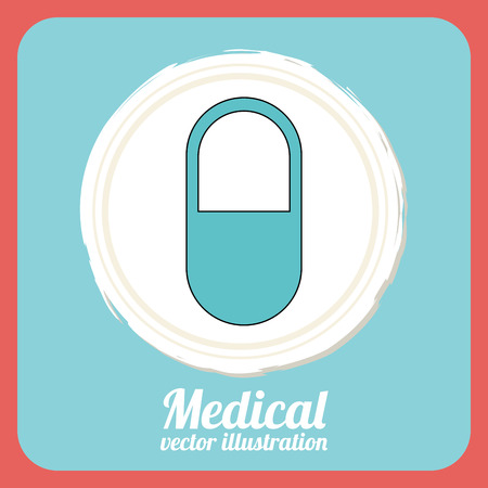 medical graphic design , vector illustrationのイラスト素材