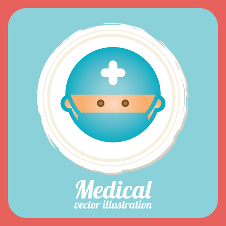 medical graphic design , vector illustrationのイラスト素材