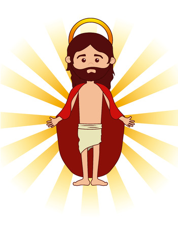 Christianity  design over white background, vector illustrationのイラスト素材