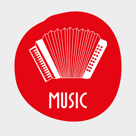 musical graphic design , vector illustrationのイラスト素材