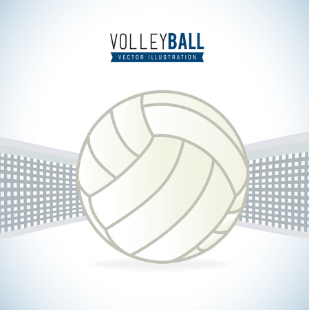 Sports design over white background, vector illustrationのイラスト素材