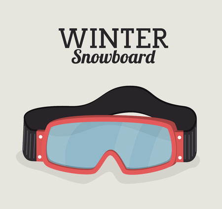 Sports design over beige background, vector illustrationのイラスト素材