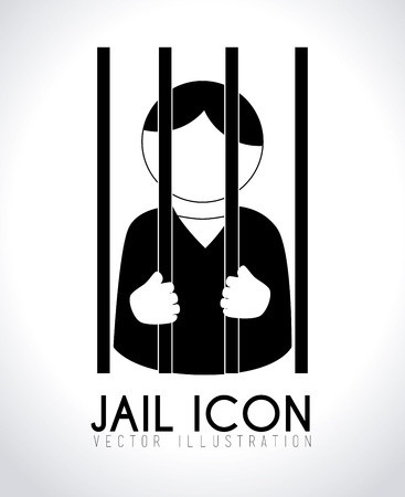 Law design over white background, vector illustrationのイラスト素材