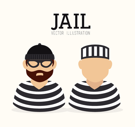 Law design over white background, vector illustrationのイラスト素材