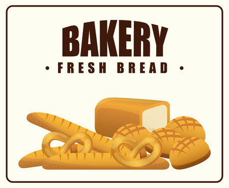 bakery graphic design , vector illustrationのイラスト素材