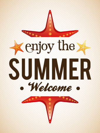 summer graphic design , vector illustrationのイラスト素材