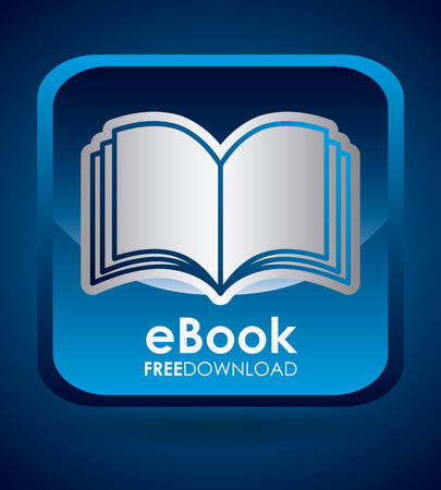 ebook graphic design , vector illustrationのイラスト素材