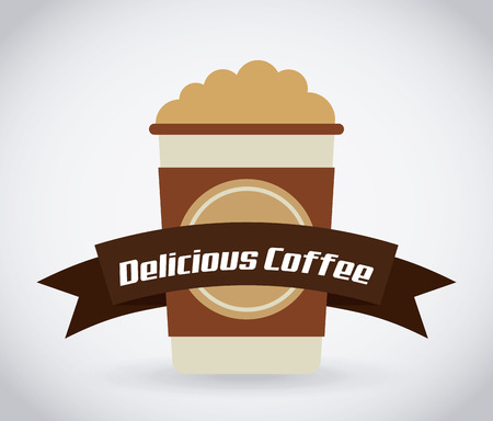 coffee graphic design , vector illustrationのイラスト素材