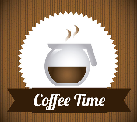 coffee graphic design , vector illustrationのイラスト素材