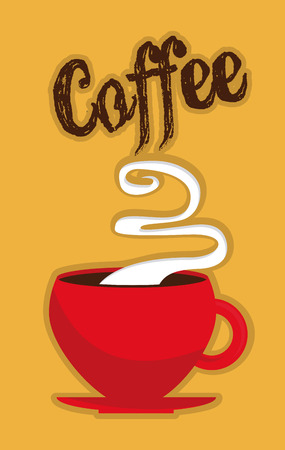 coffee graphic design , vector illustrationのイラスト素材
