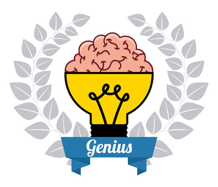 idea graphic design , vector illustrationのイラスト素材