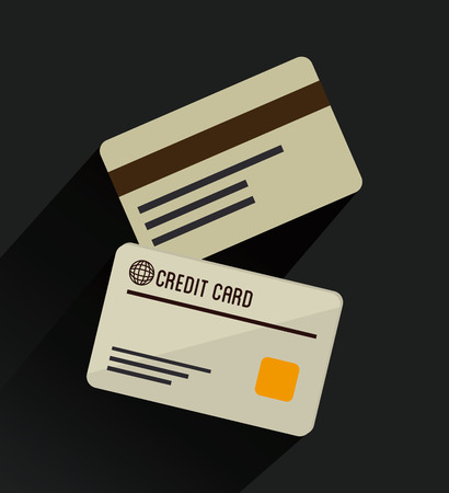 Money design over black background,vector illustrationのイラスト素材