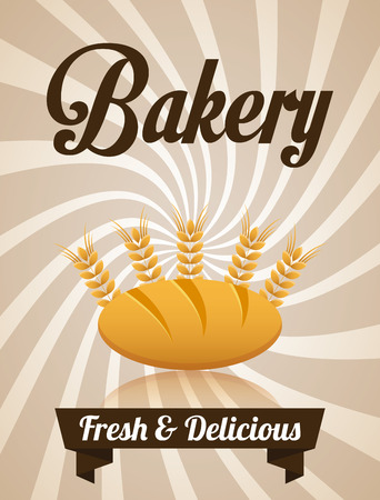 bakery graphic design , vector illustrationのイラスト素材