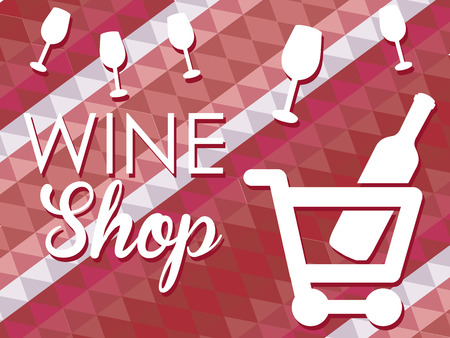 wine graphic design , vector illustrationのイラスト素材