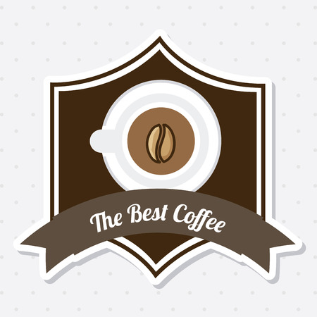 coffee graphic design , vector illustrationのイラスト素材