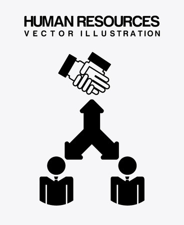 human resources graphic design , vector illustrationのイラスト素材