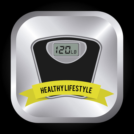 healthy lifestyle graphic design , vector illustrationのイラスト素材
