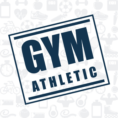 healthy lifestyle graphic design , vector illustrationのイラスト素材