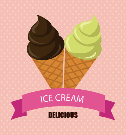 Candy design over pink background,vector illustrationのイラスト素材
