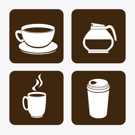 Drinks design over white background,vector illustrationのイラスト素材