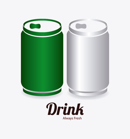 Drinks design over white background,vector illustrationのイラスト素材