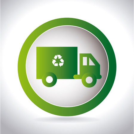 Ecology design over white background,vector illustrationのイラスト素材