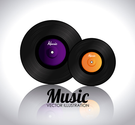 Music design over white background,vector illustrationのイラスト素材