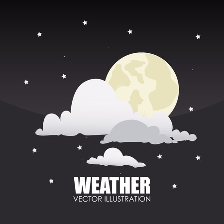 Weather design over gray background,vector illustrationのイラスト素材